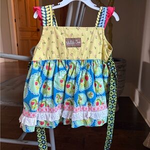 Matilda Jane Strawberry Fields Top Size 4